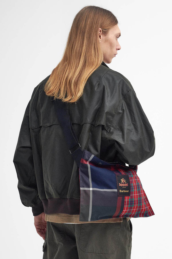 Barbour x Baracuta Tartan Umhängetasche