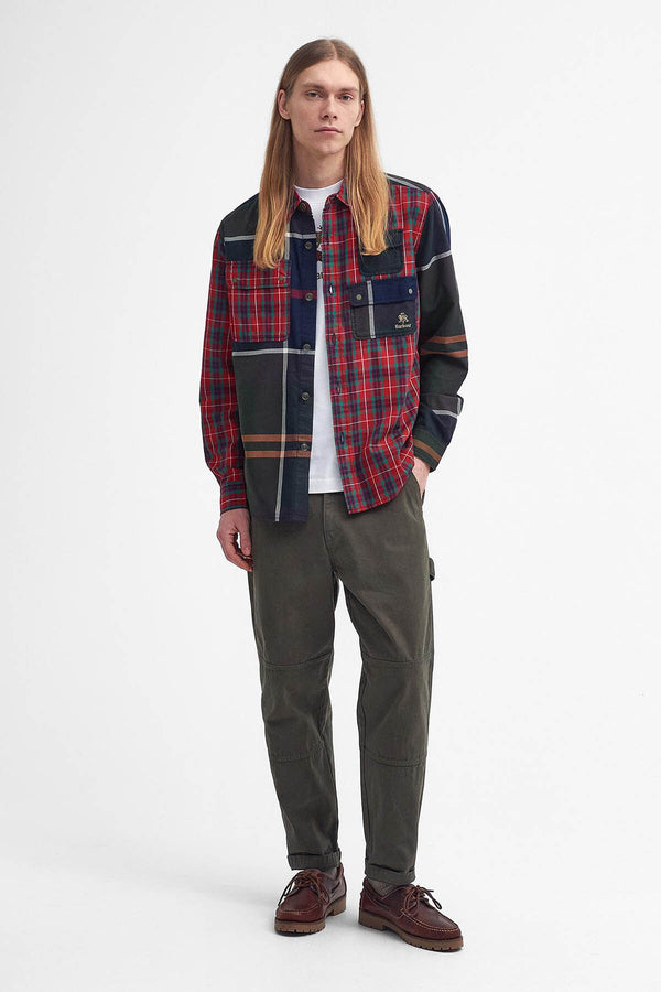 Barbour x Baracuta Patchwork Hemd