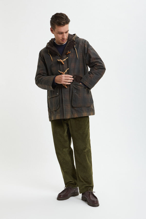 Wax Pattern Duffle Coat