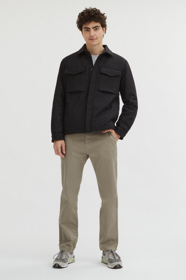 Wollmischung Overshirt